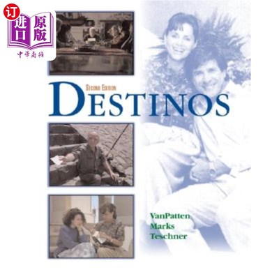 海外直订Destinos Student Edition W/Listening Comprehension Audio CD Destinos学生版W/听力理解音频CD