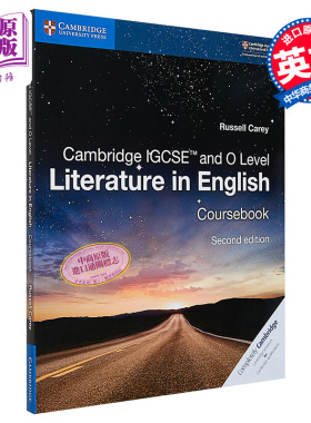 剑桥大学出版Cambridge IGCSE and O Level Literature in English Coursebook【中商原版】