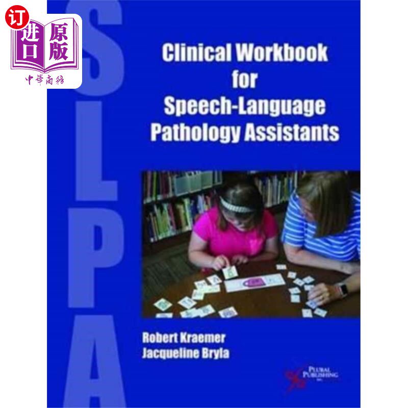 海外直订医药图书Clinical Workbook for Speech-Language Pathology ... 语言病理学助理临床工作手册