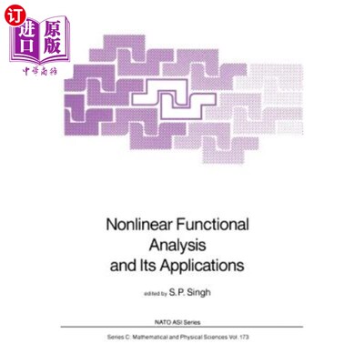海外直订Nonlinear Functional Analysis and Its Applications 非线性泛函分析及其应用