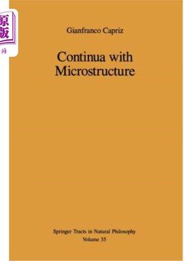 海外直订Continua with Microstructure 微结构Continua