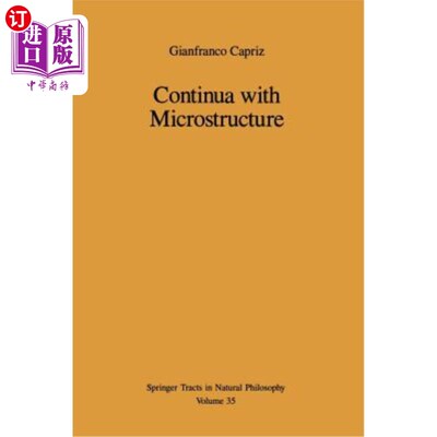 海外直订Continua with Microstructure 微结构Continua