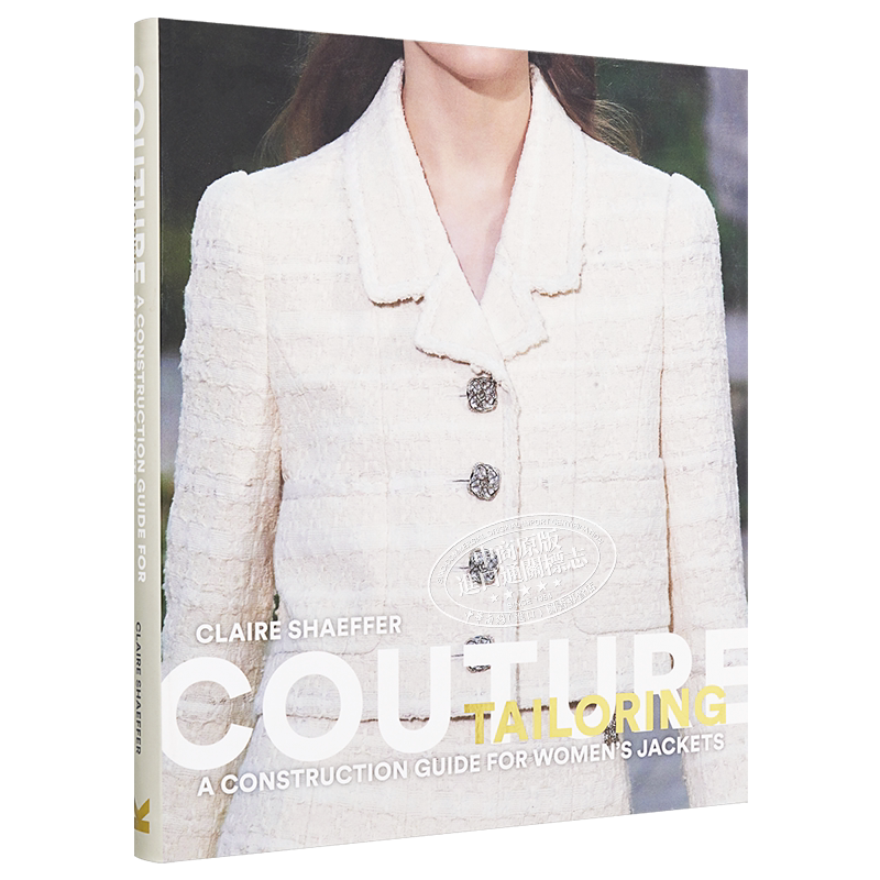 现货 Couture Tailoring 进口艺术 时装剪裁:女式夹克的施工指南【中商原版】