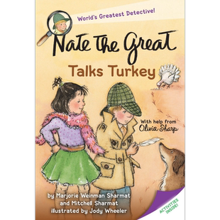 Nate the Great Talks Turkey 小侦探内特16 谈土耳其 桥梁章节书 7~12岁 英文原版进口图书 儿童小初文学故事书【中商原版】