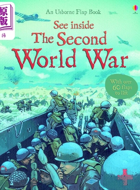 See Inside The Second World War 尤斯伯恩看里面系列：揭秘二战 英文原版 进口原版 儿童图画书 Rob Lloyd Jones【中商原版