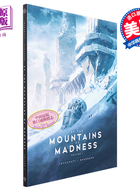 预售 洛夫克拉夫特 疯狂山脉 卷一 Francois Baranger插画版 英文原版 At the Mountains of Madness Vol 1 H P Lovecraft【中商原