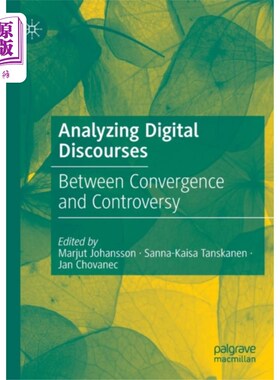 海外直订Analyzing Digital Discourses 数字话语分析