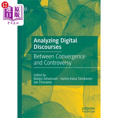 海外直订Analyzing Digital Discourses 数字话语分析