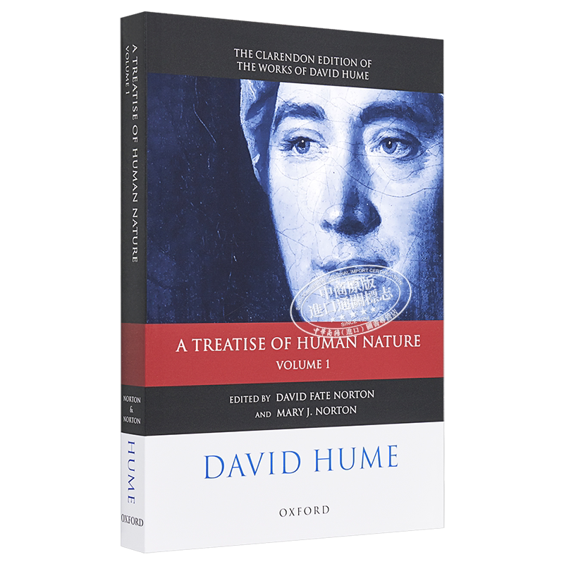 大卫 休谟人性论 第1卷 David Hume A Treatise of Human Nature 英文原版 David Fate Norton【中商原版】