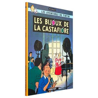 法文版 丁丁历险记 绿宝石失窃案 Tintin Les Bijoux de la Castafiore 法文原版 Herge Herge 绘本 漫画【中商原版】