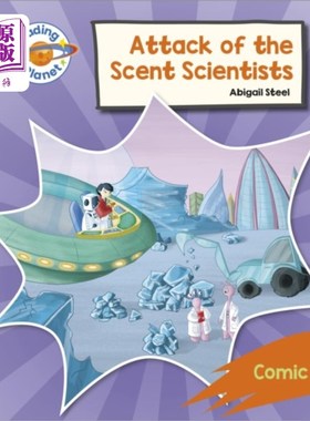 海外直订Reading Planet: Rocket Phonics – Target Practice... 阅读星球：火箭拼音-目标练习-气味科学家的攻击-橙色