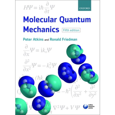 预售 分子量子力学 第5修订版 Molecular Quantum Mechanics 英文原版 Peter W Atkins Ronald S Friedman【中商原版】