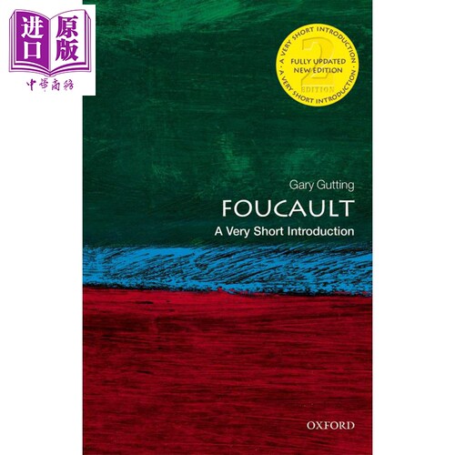 福柯（牛津通识读本）英文原版 Foucault: A Very Short Introduction / Gary Gutting【中商原版】