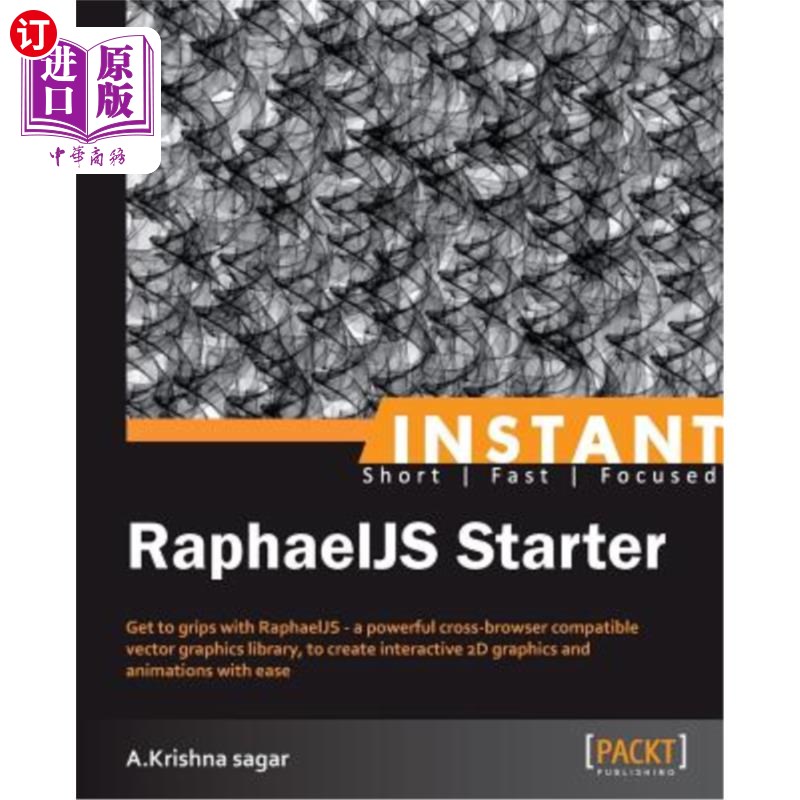 海外直订Instant RaphaelJS Starter 即时RaphaelJS入门