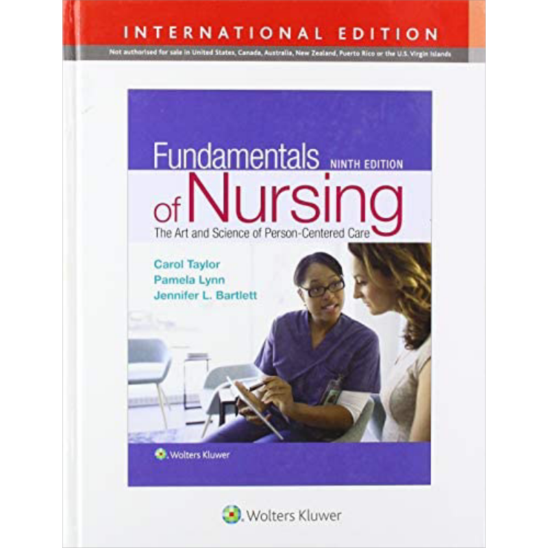 现货 护理学基础 第9版 英文原版 Fundamentals of Nursing International Edition Carol R Taylor【中商原版】