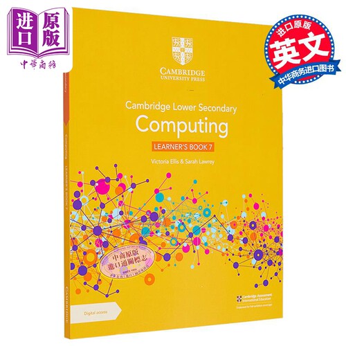 NEW Cambridge Lower Secondary Computing Learners Book 7 新版剑桥初中计算机学习书 7 含数字访问1年【中商原版】