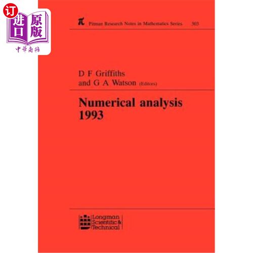 海外直订Numerical Analysis 1993 数值分析1993