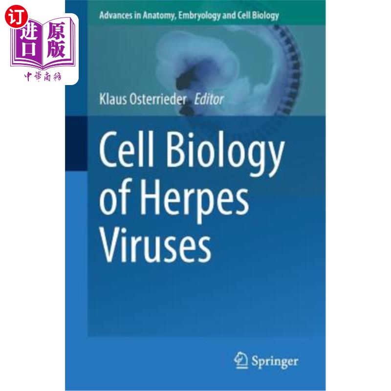 海外直订医药图书Cell Biology of Herpes Viruses 疱疹病毒的细胞生物学