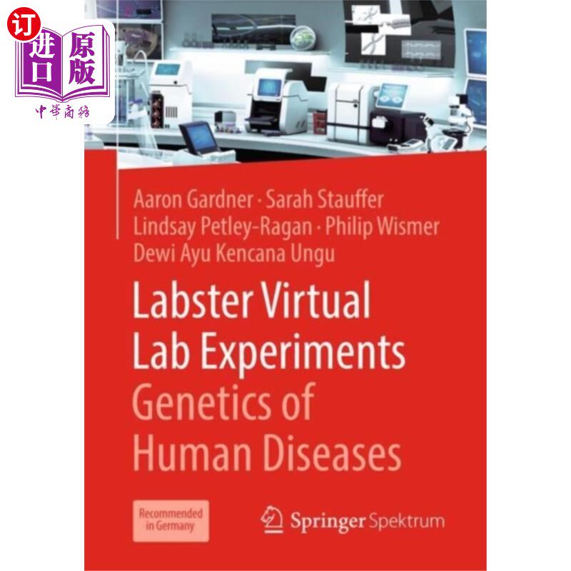 海外直订医药图书Labster Virtual Lab Experiments: Genetics of Hum... Labster虚拟实验室实验:人类疾病的遗传学