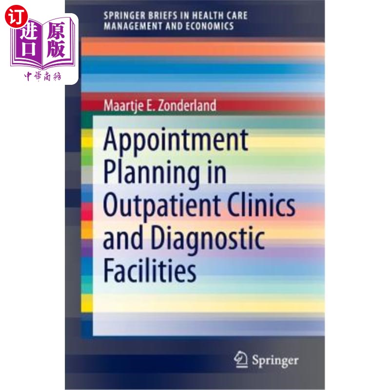 海外直订医药图书Appointment Planning in Outpatient Clinics and Diagnostic Facilities门诊及诊断机构预约计划-封面