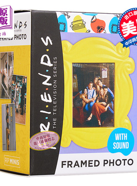 老友记 有声相框照片 Friends Framed Photo With Sound! 英文原版 Michelle Morgan【中商原版】