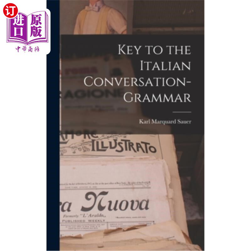 海外直订Key to the Italian Conversation-Grammar 意大利语对话的关键——语法