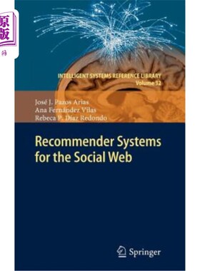 海外直订Recommender Systems for the Social Web 社交推荐系统