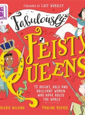 海外直订Fabulously Feisty Queens 非常活跃的女王