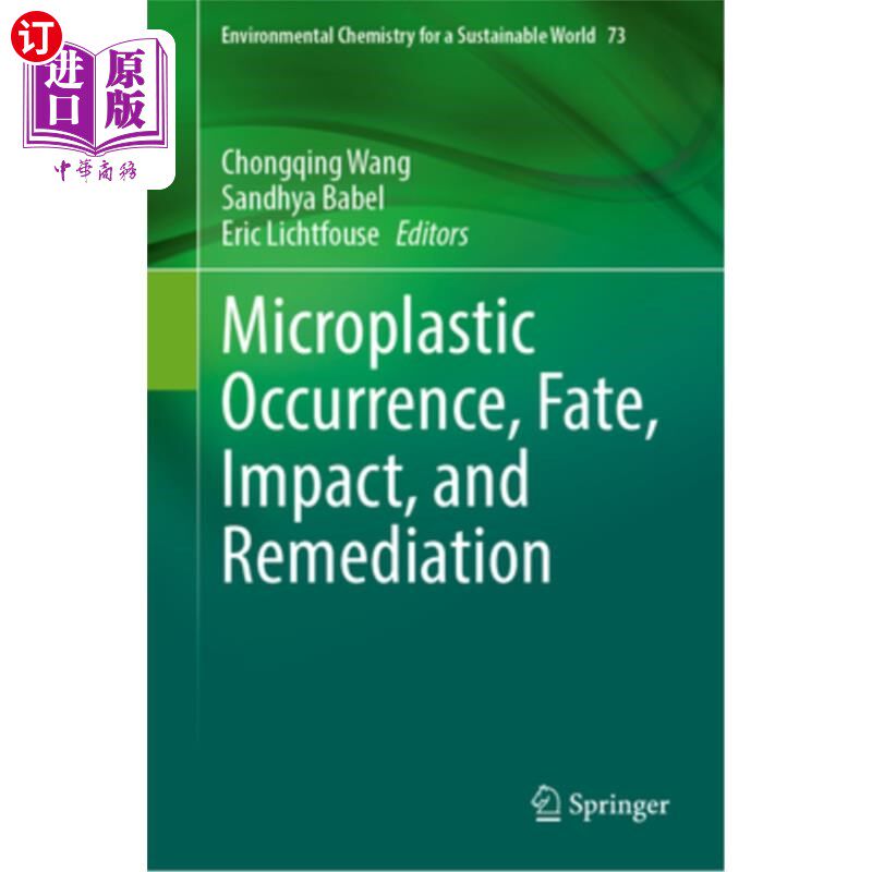 海外直订医药图书Microplastic Occurrence, Fate, Impact, and Remediation 微塑料的发生、命运、影响和补救