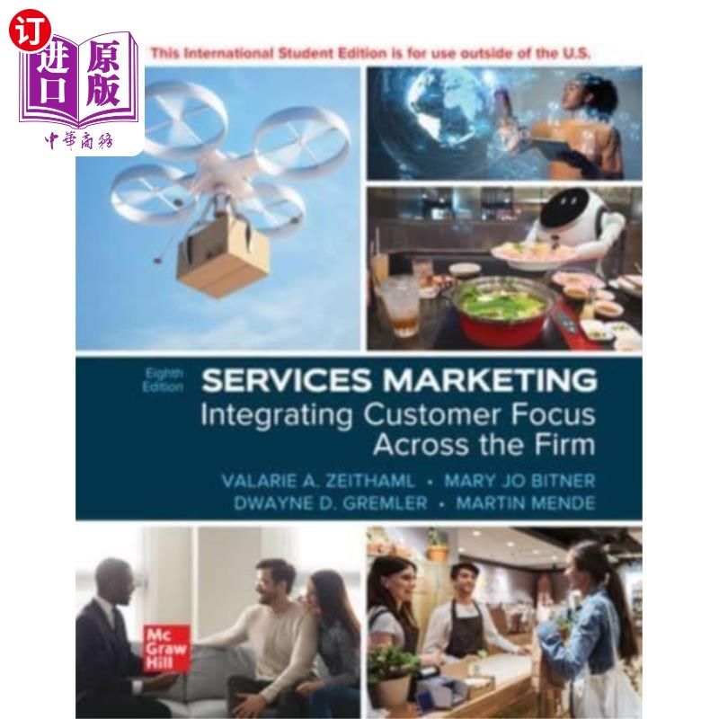 海外直订Services Marketing: Integrating Customer Focus A... ISE服务营销:整合整个公司的客户焦点