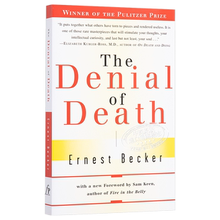 拒斥死亡 英文原版 The Denial of Death Ernest Becker【中商原版】