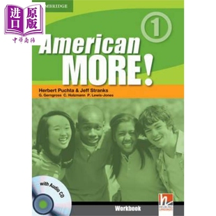 Audio American Level 级别一 现货 练习册带CD Workbook More 英文原版 with 中商原版 剑桥中学英语教材American