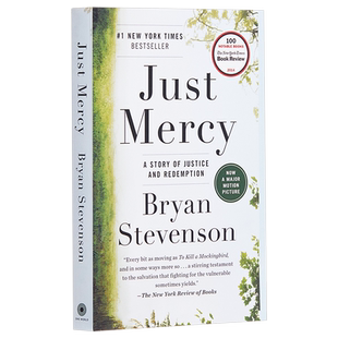 【中商原版】正义的慈悲:美国司法中的苦难与救赎 英文原版 Just Mercy
