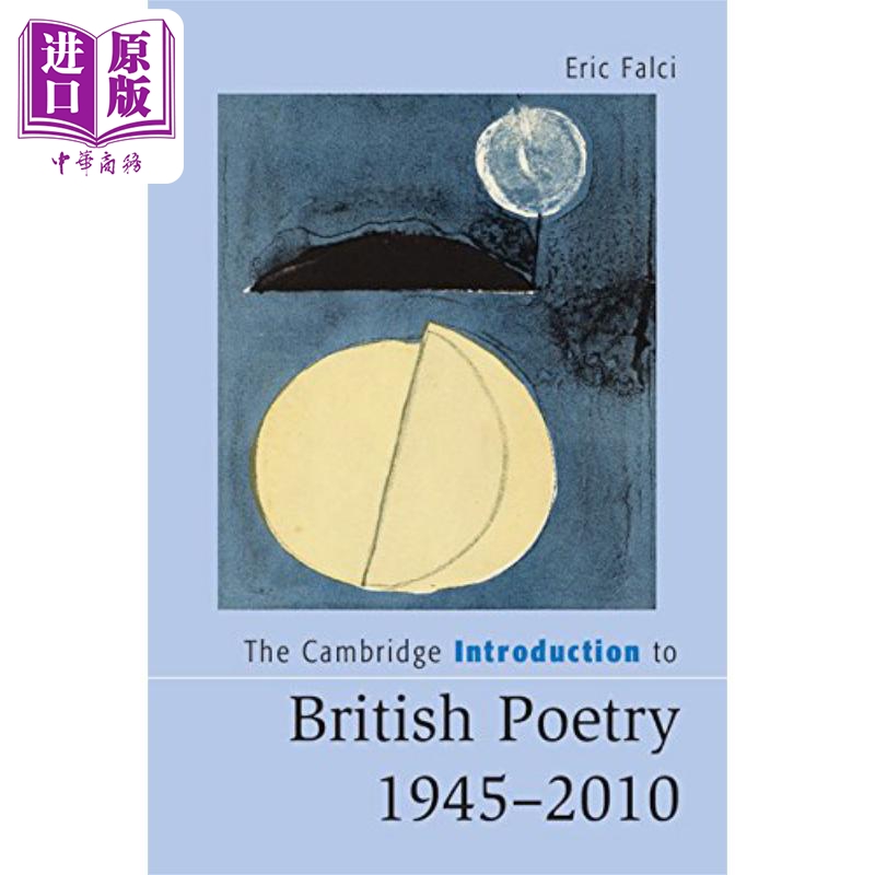现货 剑桥文学导论系列 英文原版 The Cambridge Introduction to British Poetry Eric Falci【中商原版】