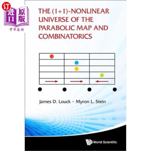 海外直订The (1+ 1)-Nonlinear Universe of the Parabolic Map and Combinatorics 抛物线映射的（1+1）-非线性宇宙与组合数学