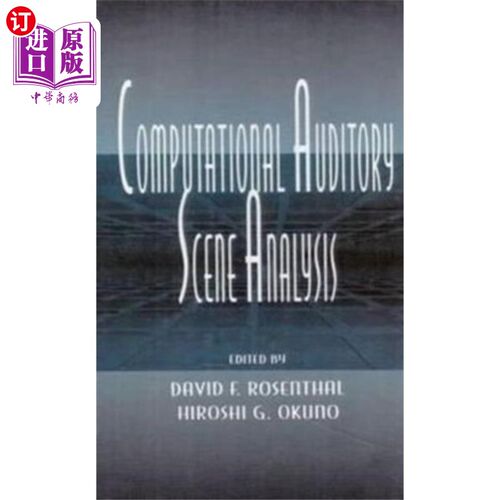 海外直订Computational Auditory Scene Analysis 计算听觉场景分析