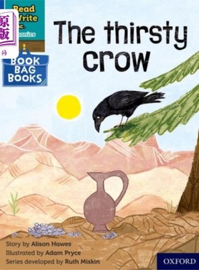 海外直订Read Write Inc. Phonics: Blue Set 6 Book Bag Boo... Read Write公司自然拼读:蓝色套装6书袋书4口渴的乌鸦