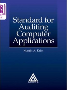 海外直订Standard for Auditing Computer Applications [With 3.5 Diskette] 计算机应用审核标准[3.5软盘]