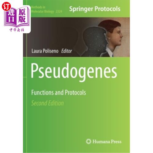 海外直订医药图书Pseudogenes: Functions and Protocols 伪基因:功能和协议