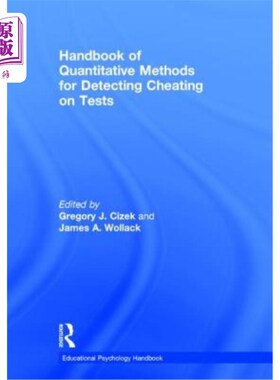 海外直订Handbook of Quantitative Methods for Detecting Cheating on Tests 检测考试作弊的定量方法手册