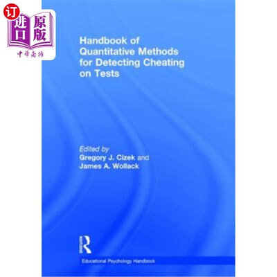 海外直订Handbook of Quantitative Methods for Detecting Cheating on Tests 检测考试作弊的定量方法手册
