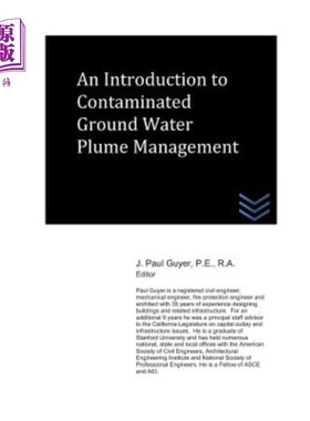 海外直订An Introduction to Contaminated Ground Water Plume Management 污染地下水羽流管理简介