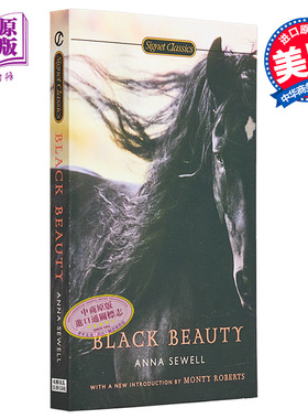 Black Beauty 黑骏马 英文原版小说英文版 Anna Sewell Signet Classics 黑美人 【中商原版】