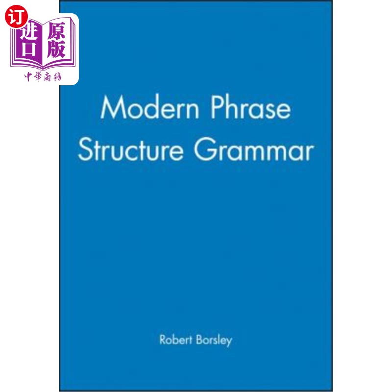 海外直订Modern Phrase Structure Grammar: Out of Our Ancient Society 现代短语结构语法:走出我们的古代社会