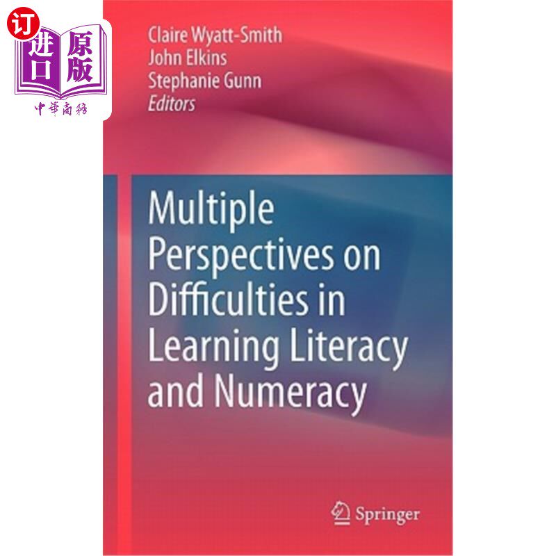 海外直订Multiple Perspectives on Difficulties in Learning Literacy and Numeracy 学习读写和计算困难的多重视角