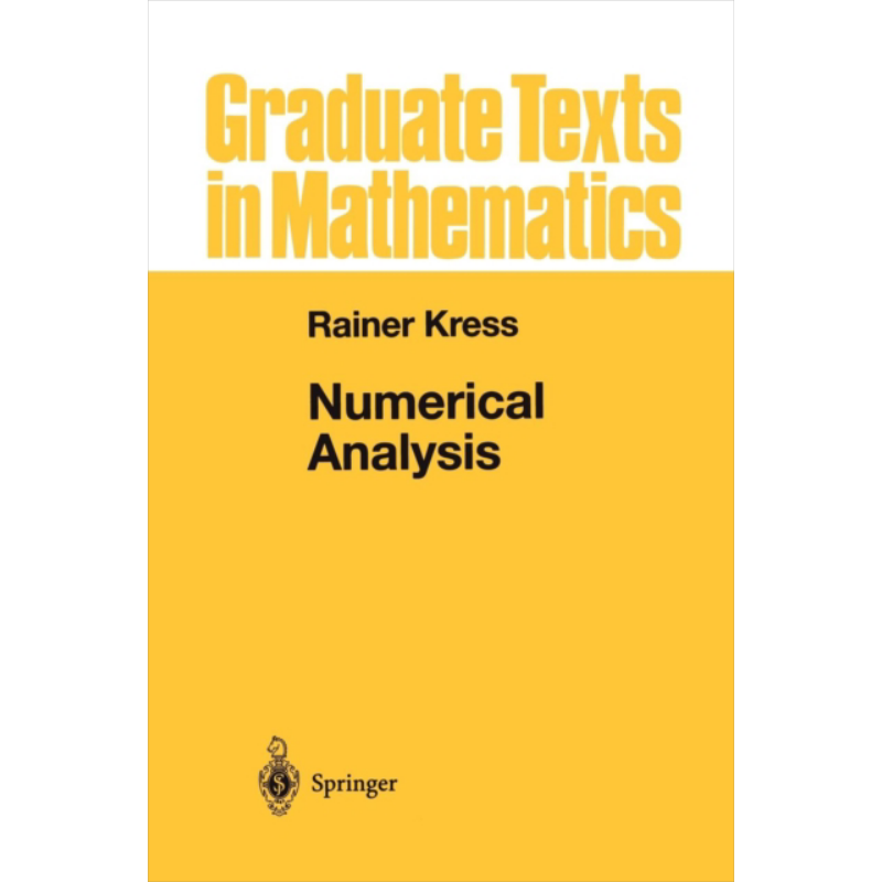 数值分析 Numerical Analysis 英文原版 Rainer Kress【中商原版】