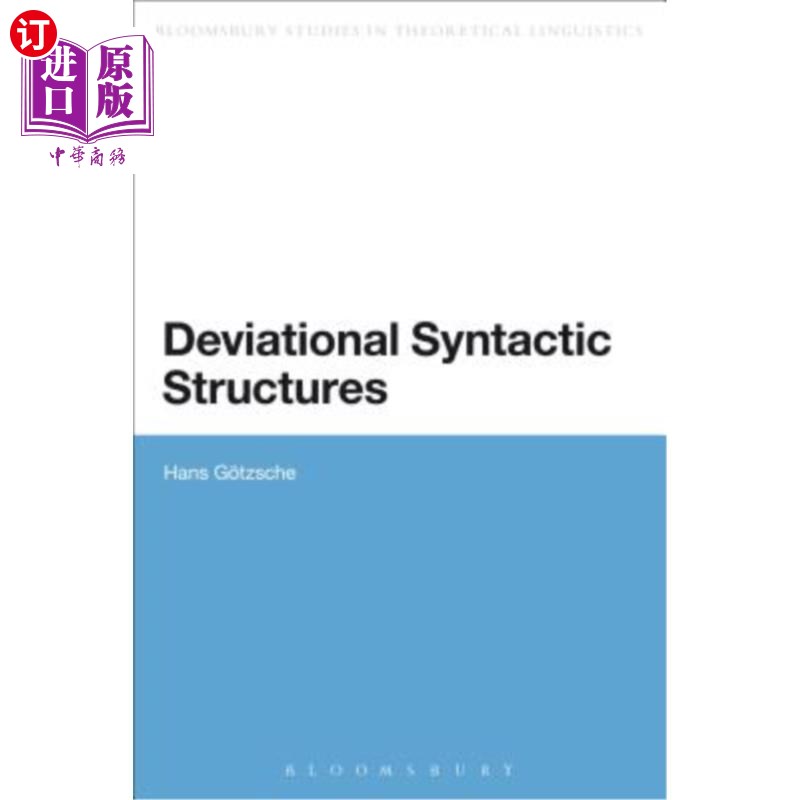 海外直订Deviational Syntactic Structures 偏差句法结构