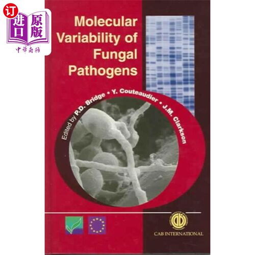 海外直订医药图书Molecular Variability of Fungal Pathogens 真菌病原体的分子变异