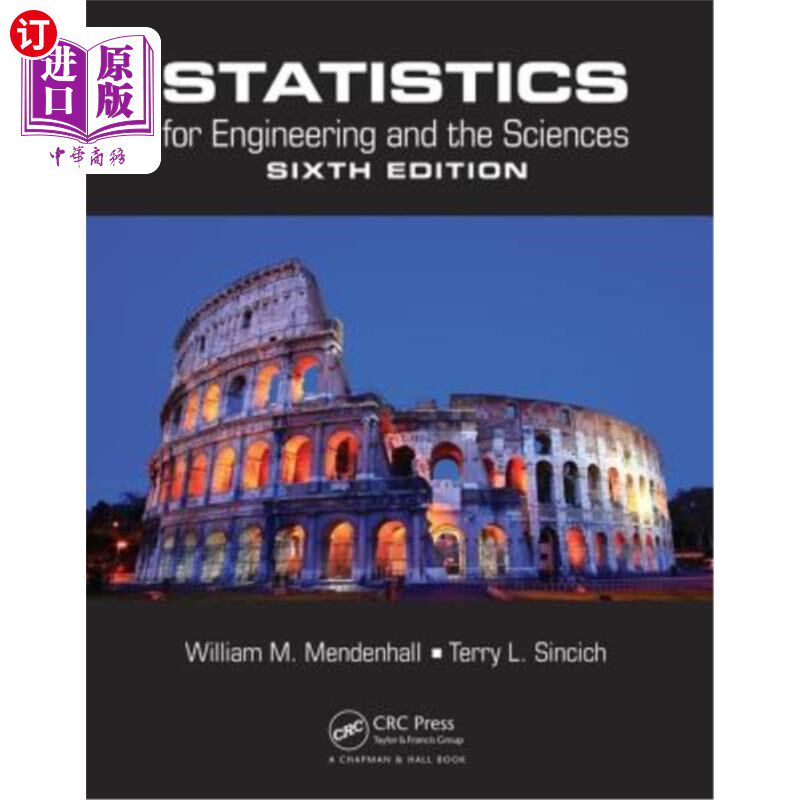 海外直订Statistics for Engineering and the Sciences 工程与科学统计学