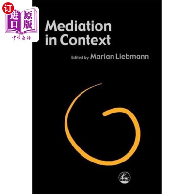 海外直订Mediation in Context 背景调解